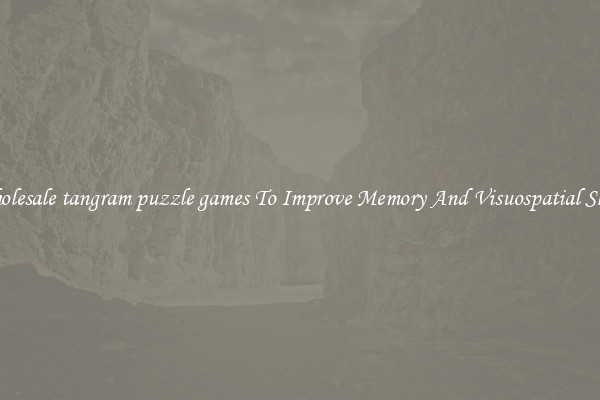 Wholesale tangram puzzle games To Improve Memory And Visuospatial Skills