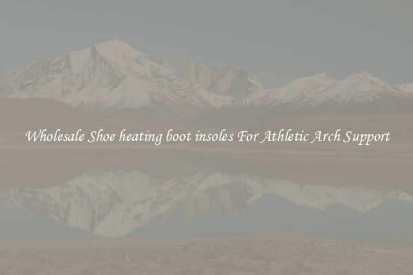 Wholesale Shoe heating boot insoles For Athletic Arch Support