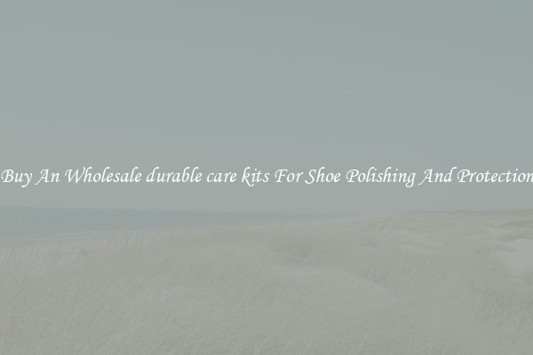 Buy An Wholesale durable care kits For Shoe Polishing And Protection