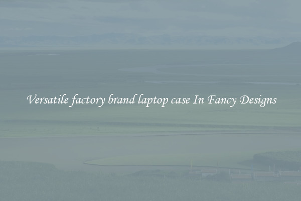 Versatile factory brand laptop case In Fancy Designs