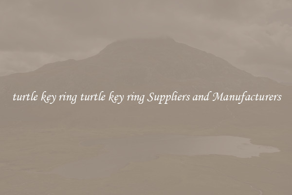 turtle key ring turtle key ring Suppliers and Manufacturers