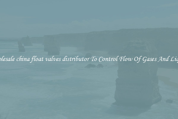 Wholesale china float valves distributor To Control Flow Of Gases And Liquids